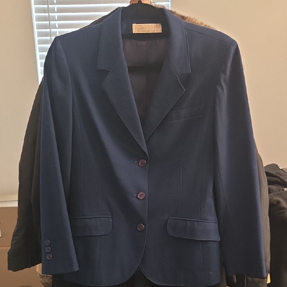 Pendleton Navy Blue Blazer